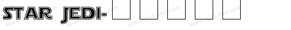 Star Jedi字体转换